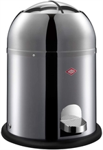 Wesco   Single Master 9Liter Pedalspand - Poleret stål